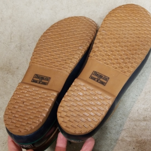 WOODSTOCK Sorority Rain Duck Boots Teal Blue EUC - Picture 5 of 7